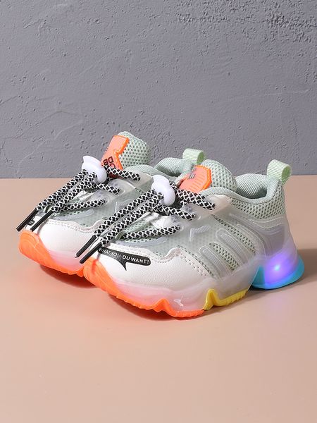 kids led sneakers baby glowing running shoes toddler soft luminous shoes new girls boys light up sports shoes 1-6 years, Black;grey
kids led sneakers baby glowing running shoes toddler soft luminous shoes new girls boys light up sports shoes 1-6 years, Black;grey