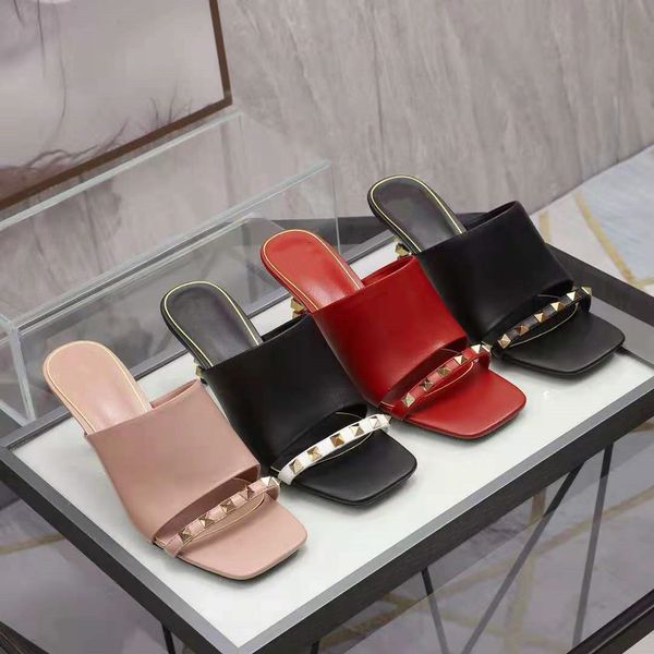 80% off outlet store new women's shoes in spring and summer of thin heel with rivet sandals high heel shoes, Black
80% off outlet store new women's shoes in spring and summer of thin heel with rivet sandals high heel shoes, Black