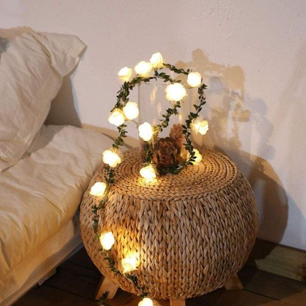 party decoration rose flower led fairy string lights battery powered wedding valentine's day event garland decor 10/20/40 leds
party decoration rose flower led fairy string lights battery powered wedding valentine's day event garland decor 10/20/40 leds