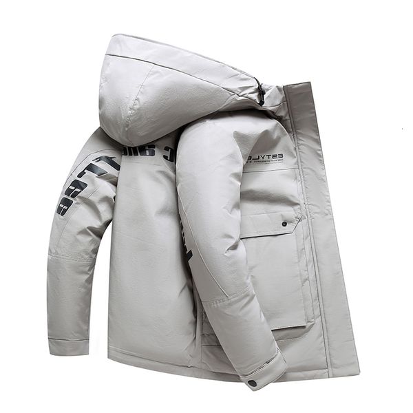men winter down jacket hooded thicken warm fashion parkas coat mens long jackets white duck filling windproof trench, Black
men winter down jacket hooded thicken warm fashion parkas coat mens long jackets white duck filling windproof trench, Black
