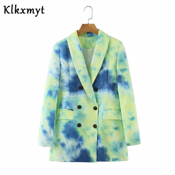klkxmyt blazer women england style office tie-dyed print double breasted casual feminino za s and jackets 210527, White;black
klkxmyt blazer women england style office tie-dyed print double breasted casual feminino za s and jackets 210527, White;black