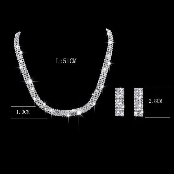 earrings & necklace luxury female crystal wedding jewelry set cute silver color square dangle for women trendy white zircon chain
earrings & necklace luxury female crystal wedding jewelry set cute silver color square dangle for women trendy white zircon chain