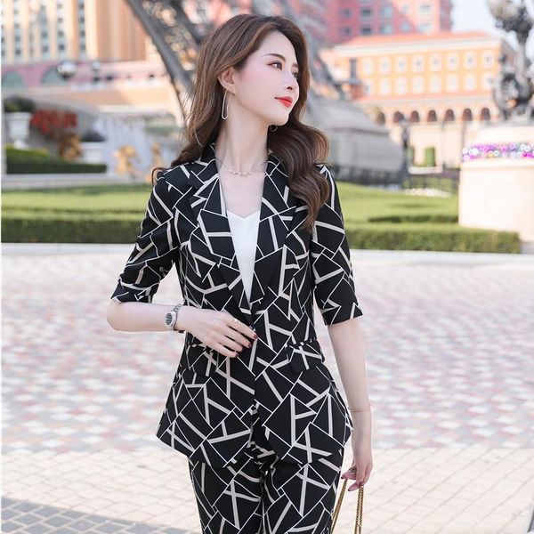 women's suits & blazers female casual women blazer and jacket black print office ladies work wear uniforms clothes ol style half sleeve, White;black
women's suits & blazers female casual women blazer and jacket black print office ladies work wear uniforms clothes ol style half sleeve, White;black