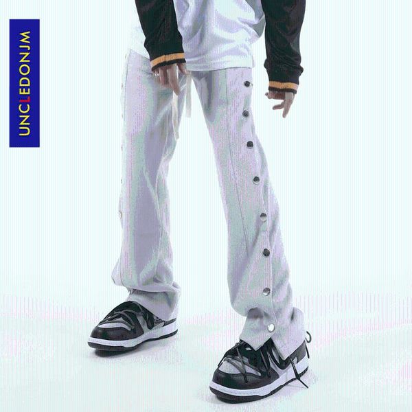 men's pants uncledonjm side-breasted split trousers casual men hip hop skateboard baggy 2021 mens joggers 86250, Black
men's pants uncledonjm side-breasted split trousers casual men hip hop skateboard baggy 2021 mens joggers 86250, Black