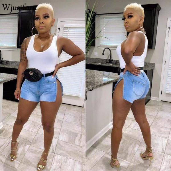women's shorts wjustforu bodycon zipper mini jeans women mid waist denim summer solid nightclub wear casual pocket, White;black
women's shorts wjustforu bodycon zipper mini jeans women mid waist denim summer solid nightclub wear casual pocket, White;black