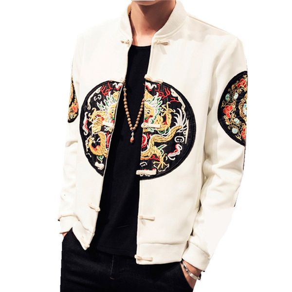 men's jackets casual black chinese style baseball mens and coats bomber jacket spring autumn embroidery clothing a4ig, Black;brown
men's jackets casual black chinese style baseball mens and coats bomber jacket spring autumn embroidery clothing a4ig, Black;brown