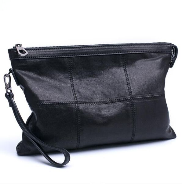 factory wholesale men bag fashion leather stitching man handbag comfortable soft sheepskin splicing wallet high-volume business brand hand c, Red;black 
factory wholesale men bag fashion leather stitching man handbag comfortable soft sheepskin splicing wallet high-volume business brand hand c, Red;black