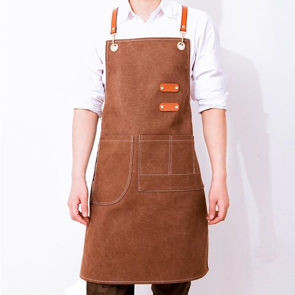 aprons barista apron kitchen household denim barber florist male and female work clothes
aprons barista apron kitchen household denim barber florist male and female work clothes