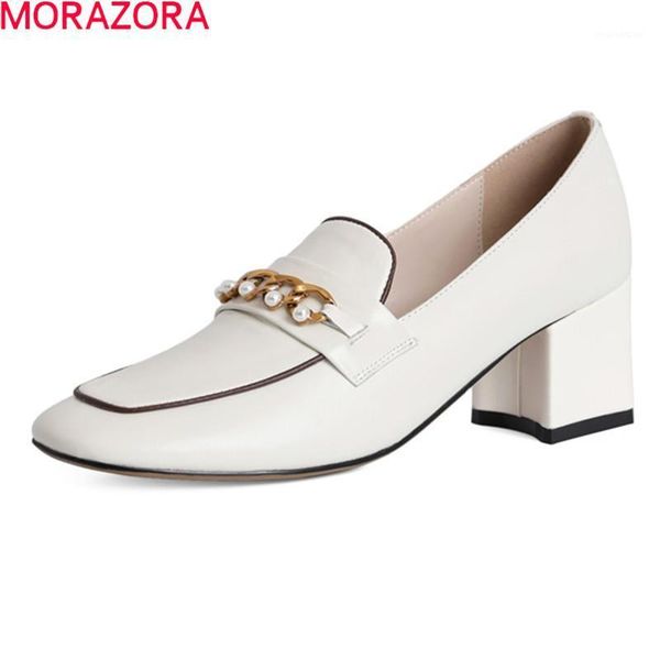 dress shoes morazora genuine leather pumps women fashion square toe office spring autumn high heels casual1, Black
dress shoes morazora genuine leather pumps women fashion square toe office spring autumn high heels casual1, Black