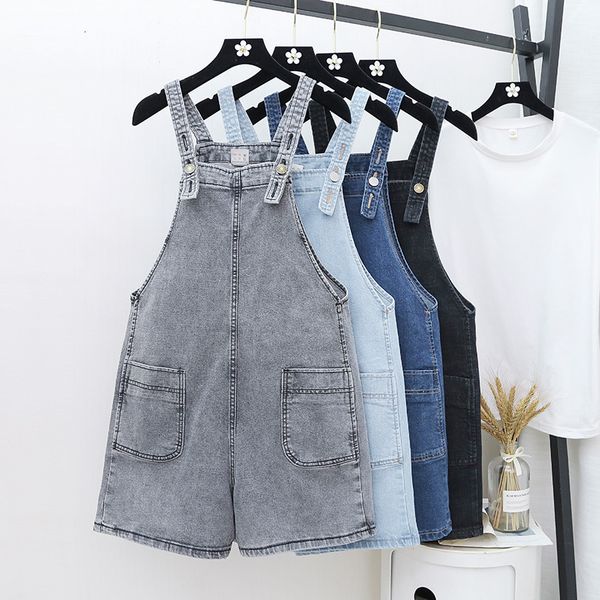 women's jumpsuits & rompers summer jeans overalls short denim jumpsuit women casual pocket plus size 5xl shorts female playsuits v, Black;white
women's jumpsuits & rompers summer jeans overalls short denim jumpsuit women casual pocket plus size 5xl shorts female playsuits v, Black;white