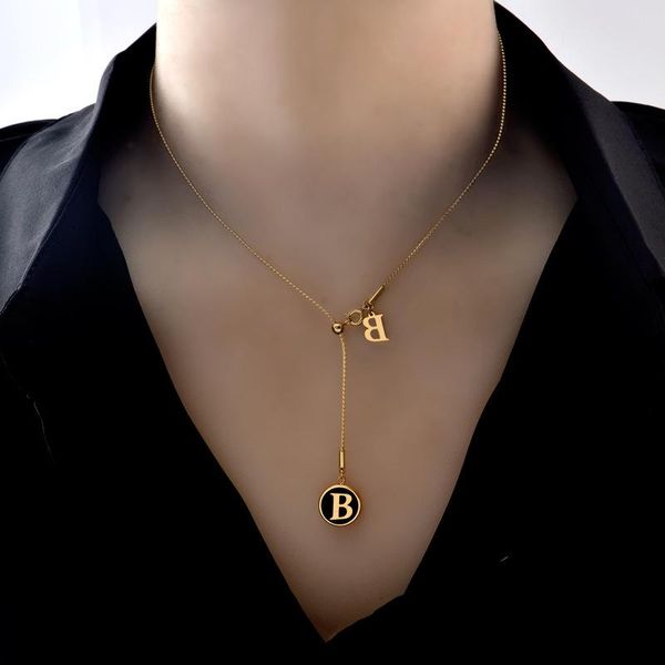 chains y adjust the size of titanium steel cold wind b clavicle chain female, Silver
chains y adjust the size of titanium steel cold wind b clavicle chain female, Silver