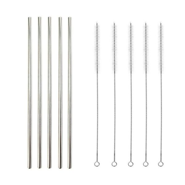 drinking straws reusable 304 stainless steel curved straw cleaning brush party supplies festival tableware
drinking straws reusable 304 stainless steel curved straw cleaning brush party supplies festival tableware