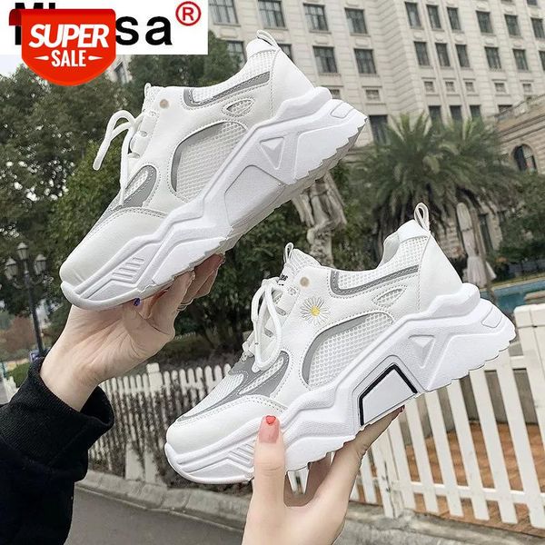 2021 new autumn women's chunky sneakers fashion platform vulcanized shoes lace up breathable casual dad #u75s
2021 new autumn women's chunky sneakers fashion platform vulcanized shoes lace up breathable casual dad #u75s