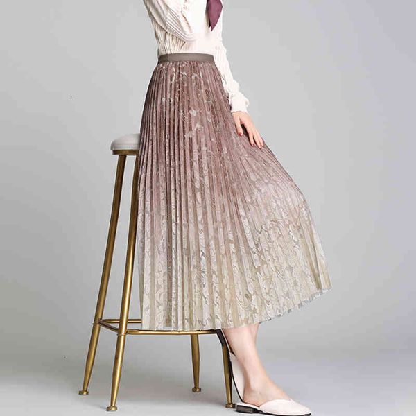 Skirts skirts Spring Elegant Gradient A-line Maxi Skirt Candy Contrast Color Pleated Lace Ankle Long S EK7Q, Black
Skirts skirts Spring Elegant Gradient A-line Maxi Skirt Candy Contrast Color Pleated Lace Ankle Long S EK7Q, Black