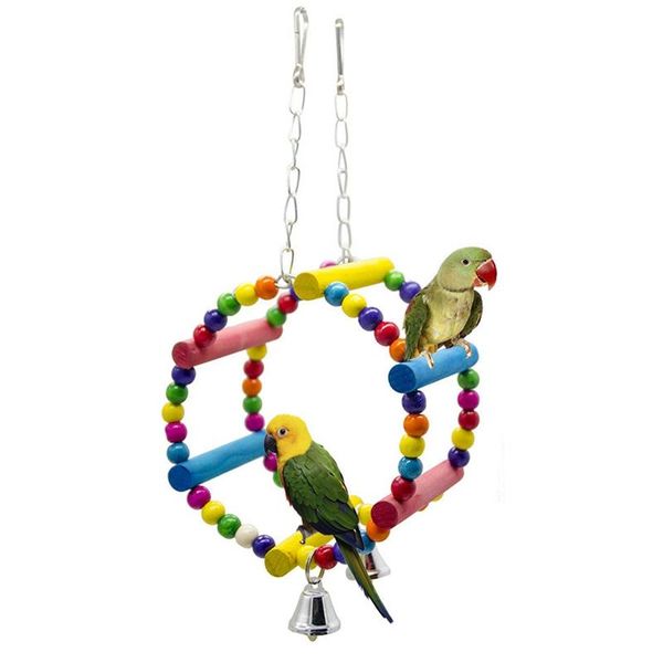 other bird supplies birds toys round circle rings climbing cotton rope bite swing parrot cage bell toy pet
other bird supplies birds toys round circle rings climbing cotton rope bite swing parrot cage bell toy pet