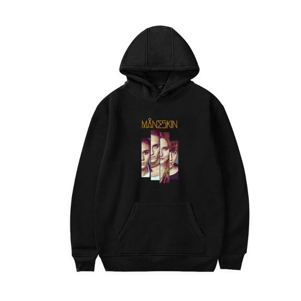 men's hoodies & sweatshirts maneskin fashion poster prints women/men long sleeve hooded harajuku casual hip hop men streetwear clothes, Black
men's hoodies & sweatshirts maneskin fashion poster prints women/men long sleeve hooded harajuku casual hip hop men streetwear clothes, Black