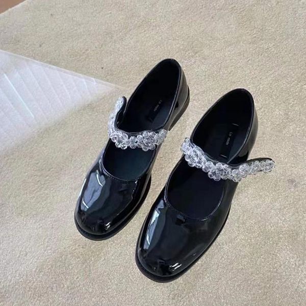 bailamos women sandals 2021 spring fashion women's shoes leather retro casual shallow mouth beaded buckle mary jane dress, Black
bailamos women sandals 2021 spring fashion women's shoes leather retro casual shallow mouth beaded buckle mary jane dress, Black