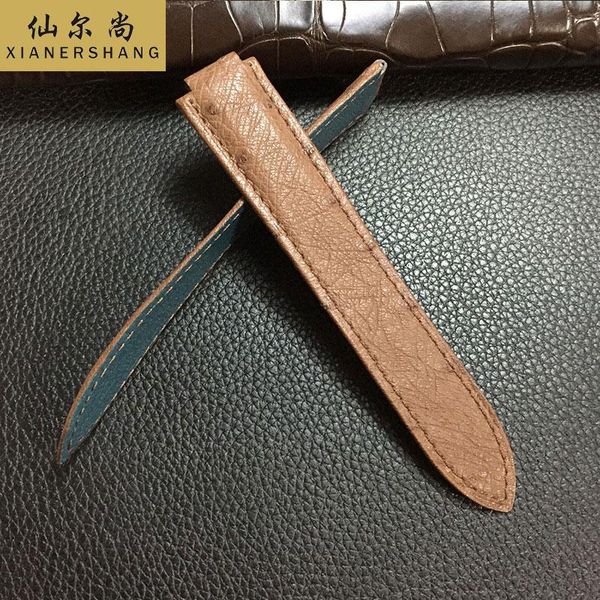 watch bands handmade ostrich skin band genuine leather belt custom ballon bleu de strap 14mm 16mm 18mm 20mm 22mm men women watchbands, Black;brown
watch bands handmade ostrich skin band genuine leather belt custom ballon bleu de strap 14mm 16mm 18mm 20mm 22mm men women watchbands, Black;brown