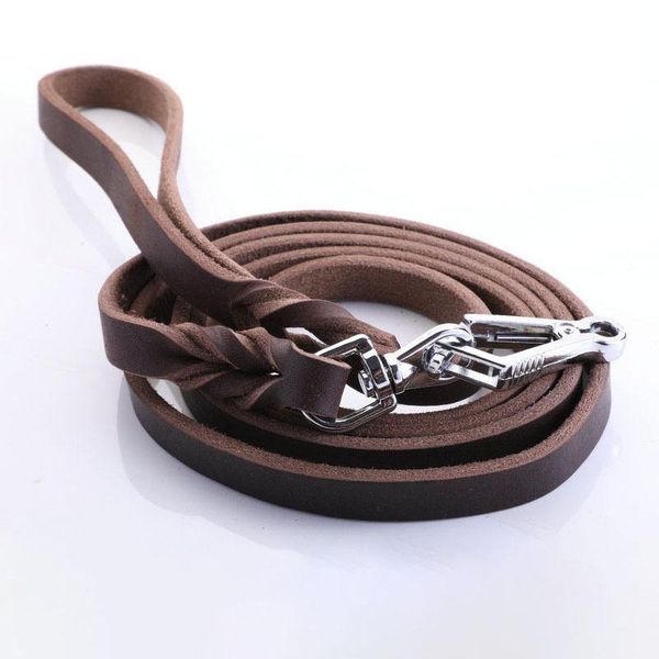 braided real leather large dog leash pet walking lead training traction rope leashes for medium big dogs 1.2m 1.6m 2.1m 2.6m collars &
braided real leather large dog leash pet walking lead training traction rope leashes for medium big dogs 1.2m 1.6m 2.1m 2.6m collars &