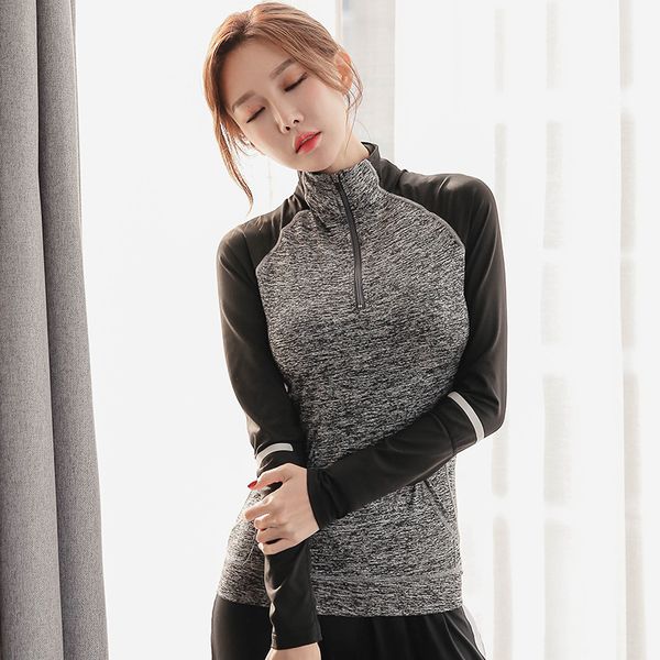and women's winter autumn yoga running sports leisure fashion fast dry breathable zipper coat fitness suit, Gray
and women's winter autumn yoga running sports leisure fashion fast dry breathable zipper coat fitness suit, Gray