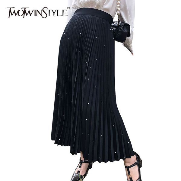 patchwork diamond pleated skirt for women high waist black midi skirts female fashion new clothing stylish 210428
patchwork diamond pleated skirt for women high waist black midi skirts female fashion new clothing stylish 210428