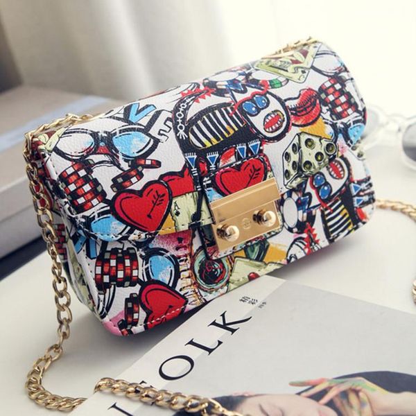 fashion women's bag korean style square sling lock chain single-shoulder crossbody weekend duffel bags
fashion women's bag korean style square sling lock chain single-shoulder crossbody weekend duffel bags