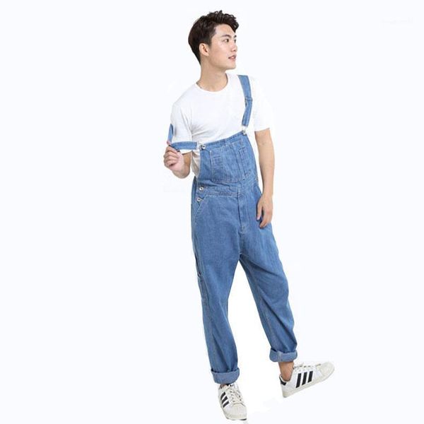 jeans for men 2021 men's large size overalls retro suspenders one-piece denim more sizes 28-44 46, Blue
jeans for men 2021 men's large size overalls retro suspenders one-piece denim more sizes 28-44 46, Blue