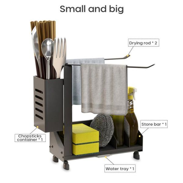 hooks & rails 1pc sponge holder storage rack stainless steel rag dish cloth drain for household kitchen shelf towel
hooks & rails 1pc sponge holder storage rack stainless steel rag dish cloth drain for household kitchen shelf towel