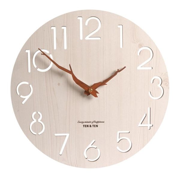 natural wooden round wall clock branchs shaped hands creative home living room decoration elegant cycle ornament clocks
natural wooden round wall clock branchs shaped hands creative home living room decoration elegant cycle ornament clocks
