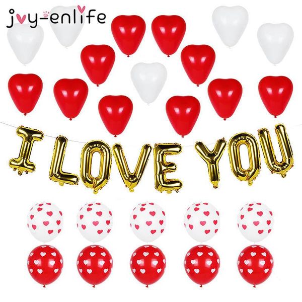 party decoration romantic anniversary wedding i love you balloons set heart helium foil balloon valentine's day supplies
party decoration romantic anniversary wedding i love you balloons set heart helium foil balloon valentine's day supplies