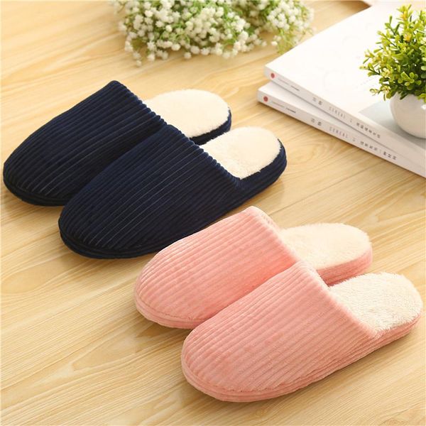 winter house slippers women men cotton warm home non-slip soft thick bottom couple male causal flat shoes, Black
winter house slippers women men cotton warm home non-slip soft thick bottom couple male causal flat shoes, Black