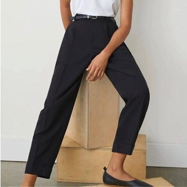 winter spring elegant solid color female bottoms fashion ladies pant loose leisure women pants, Black;white
winter spring elegant solid color female bottoms fashion ladies pant loose leisure women pants, Black;white