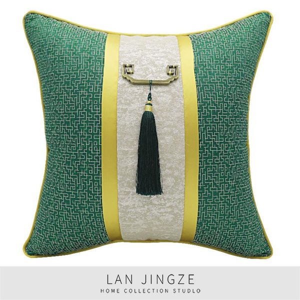 cushion/decorative pillow lan jingze chinese style jacquard patchwork pillowcase tassel soft sofa cushion cover bedroom living room 45cmx45c
cushion/decorative pillow lan jingze chinese style jacquard patchwork pillowcase tassel soft sofa cushion cover bedroom living room 45cmx45c