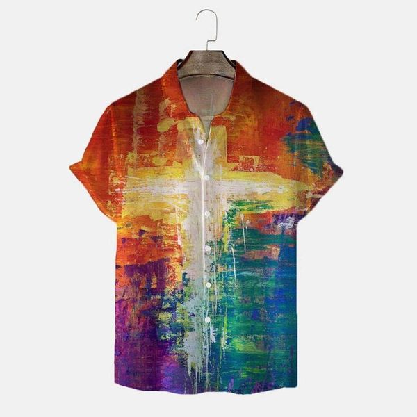 men's casual shirts harajuku hawaiian shirt summer stand-up collar printed ventilated and cool short-sleeved tee one button wild, White;black
men's casual shirts harajuku hawaiian shirt summer stand-up collar printed ventilated and cool short-sleeved tee one button wild, White;black