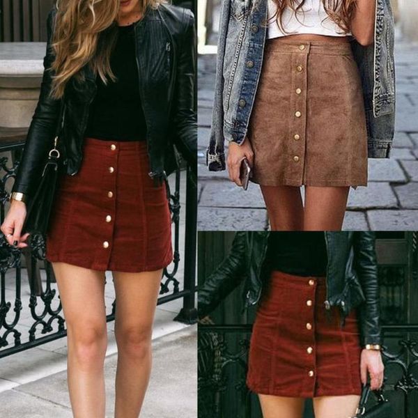 skirts club party women solid color high waist bodycon buttons suede pencil mini skirt fashion, Black
skirts club party women solid color high waist bodycon buttons suede pencil mini skirt fashion, Black