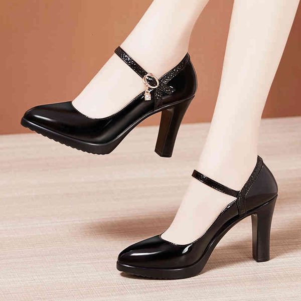 sandals fall pointed high heels women's fashion shallow mouth platform patent leather large size work shoes umeb, Black
sandals fall pointed high heels women's fashion shallow mouth platform patent leather large size work shoes umeb, Black