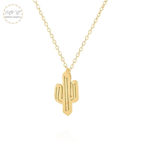 pendant necklaces gold color southwestern jewelry danity saguaro cactus necklace women friend gift stainless steel chain collier femme 2021, Silver
pendant necklaces gold color southwestern jewelry danity saguaro cactus necklace women friend gift stainless steel chain collier femme 2021, Silver