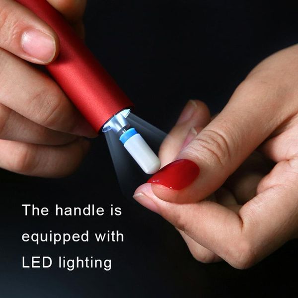 nail art equipment pen type polisher nails manicure with led light grinder polishing machine portable salon tools, Silver
nail art equipment pen type polisher nails manicure with led light grinder polishing machine portable salon tools, Silver