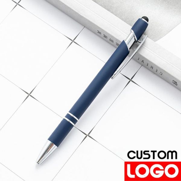 ballpoint pens metal pen spray plastic touch screen office school writing engraved name private laser customized logo, Blue;orange
ballpoint pens metal pen spray plastic touch screen office school writing engraved name private laser customized logo, Blue;orange