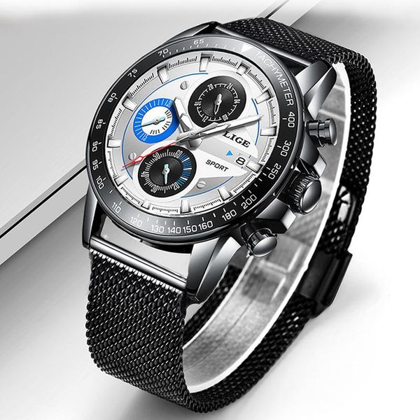 wristwatches relogio lige mens watches male fashion stainless steel quartz watch for men casual sport waterproof, Slivery;brown
wristwatches relogio lige mens watches male fashion stainless steel quartz watch for men casual sport waterproof, Slivery;brown