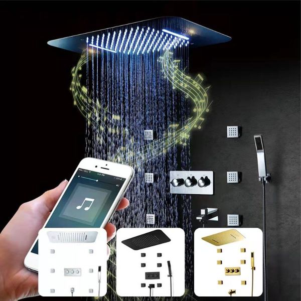 bathroom shower sets concealed shower, smart with music speaker, mobile phone control, in-wall led waterfall rain 580*380mm.shower faucet se
bathroom shower sets concealed shower, smart with music speaker, mobile phone control, in-wall led waterfall rain 580*380mm.shower faucet se