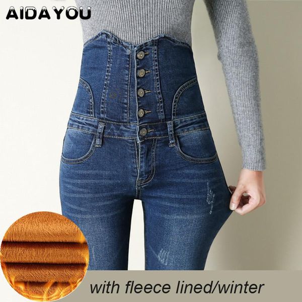 womens winter hight waist jeans skinny fleece pant good stretch lined jeggings elastic casual warm trousers ouc645a women's, Blue
womens winter hight waist jeans skinny fleece pant good stretch lined jeggings elastic casual warm trousers ouc645a women's, Blue