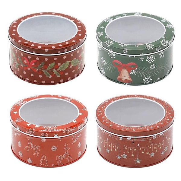 gift wrap 4pcs christmas round window tinplate box wedding candy boxes biscuit baking party decoration
gift wrap 4pcs christmas round window tinplate box wedding candy boxes biscuit baking party decoration