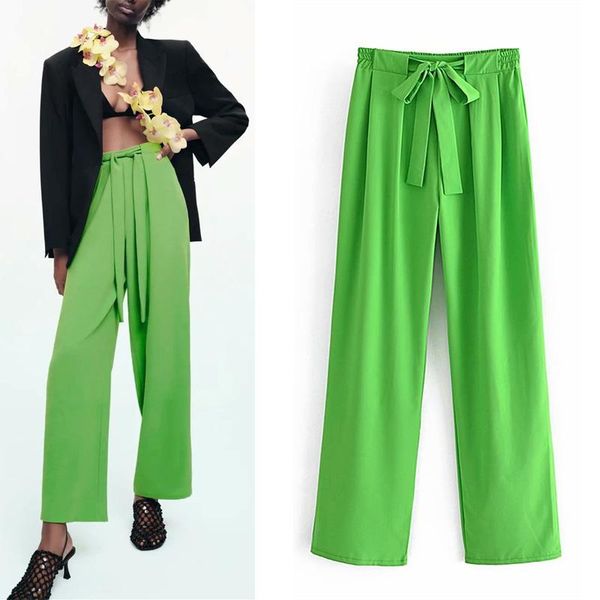 women's pants & capris za spring green color trouser high waisted women fashion office secret button zip elegant casual waist lacing wo, Black;white
women's pants & capris za spring green color trouser high waisted women fashion office secret button zip elegant casual waist lacing wo, Black;white