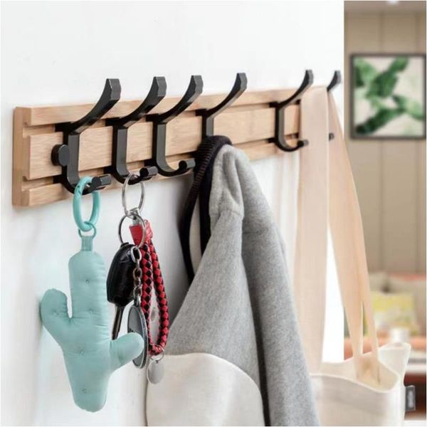 hooks & rails wall hanging household door hook creative living room wooden clothes hats hang bedroom home storage mounted coat rack
hooks & rails wall hanging household door hook creative living room wooden clothes hats hang bedroom home storage mounted coat rack