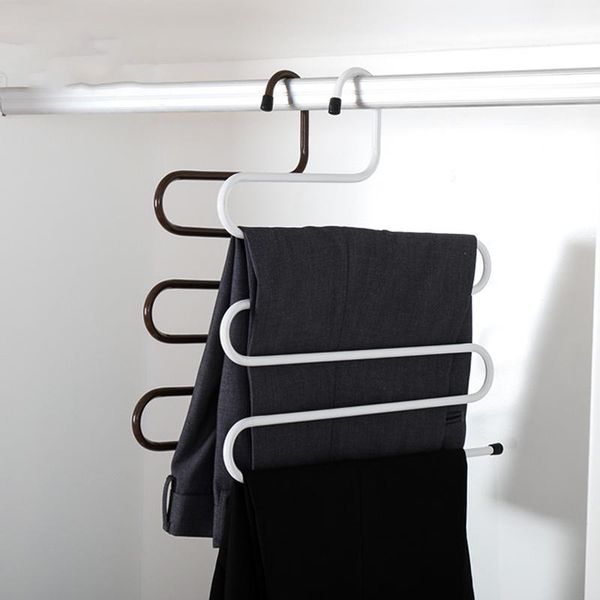 hangers & racks household s-type multi-layer magic hanger iron pants rack multi-function storage hanging scarf towel
hangers & racks household s-type multi-layer magic hanger iron pants rack multi-function storage hanging scarf towel