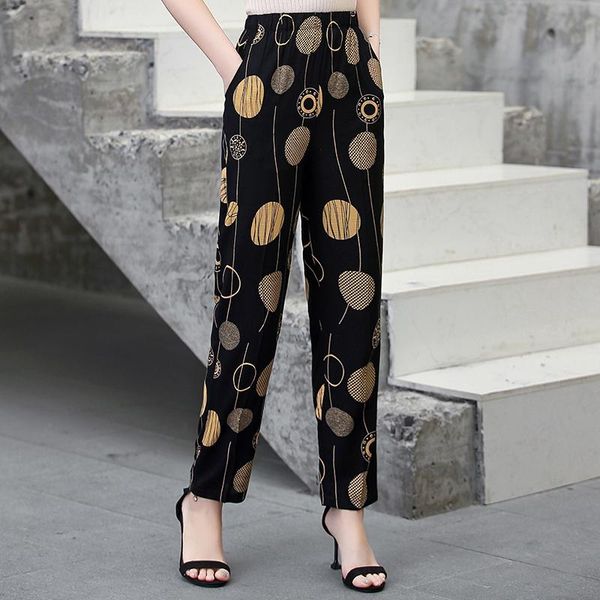 women's pants & capris 2021 summer women harem casual plus size xl-5xl high waist pencil printed elastic middle aged trousers, Black;white
women's pants & capris 2021 summer women harem casual plus size xl-5xl high waist pencil printed elastic middle aged trousers, Black;white