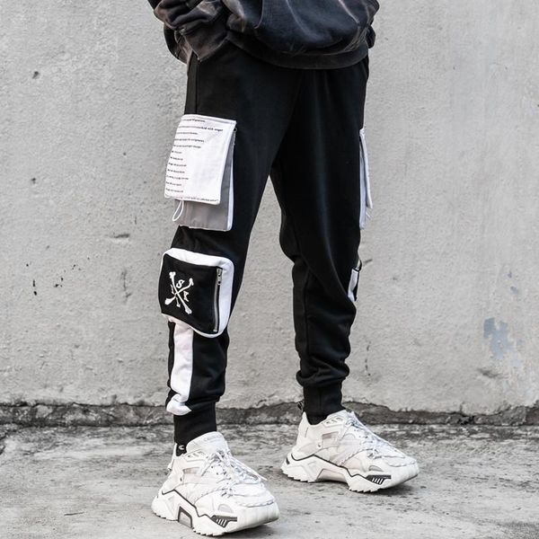 / men's wear spring overalls 2021 fashion black white color block patchwork harlem pants trend casual pabts 9y1431
/ men's wear spring overalls 2021 fashion black white color block patchwork harlem pants trend casual pabts 9y1431