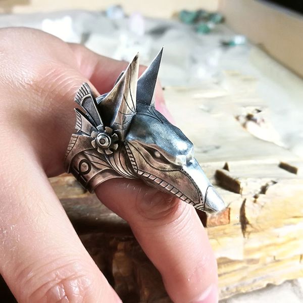 designer rings beier 316l stainless steel wolf head men's ring vintage egyptian anubis god fashion jewelry llbr8-360r, Golden;silver
designer rings beier 316l stainless steel wolf head men's ring vintage egyptian anubis god fashion jewelry llbr8-360r, Golden;silver