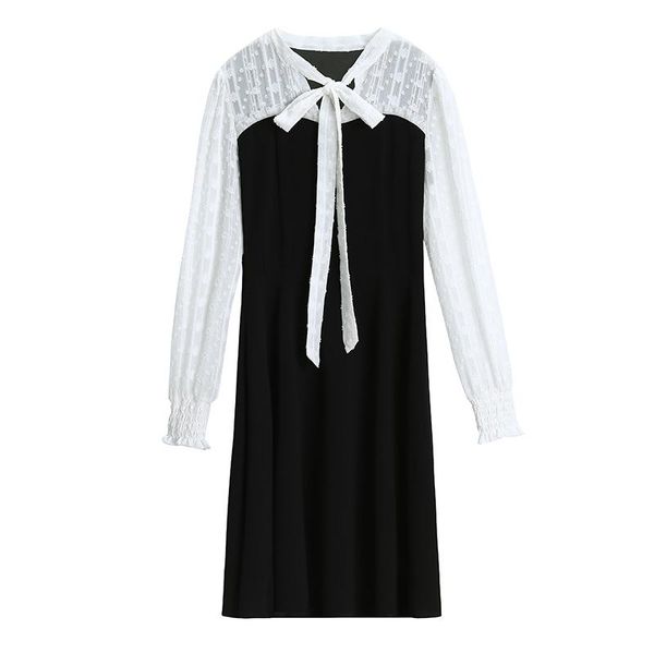 casual dresses elegant splicing black vestidos pastel trendy robe spring fall office ladies chic mini dress women plus size, Black;gray
casual dresses elegant splicing black vestidos pastel trendy robe spring fall office ladies chic mini dress women plus size, Black;gray